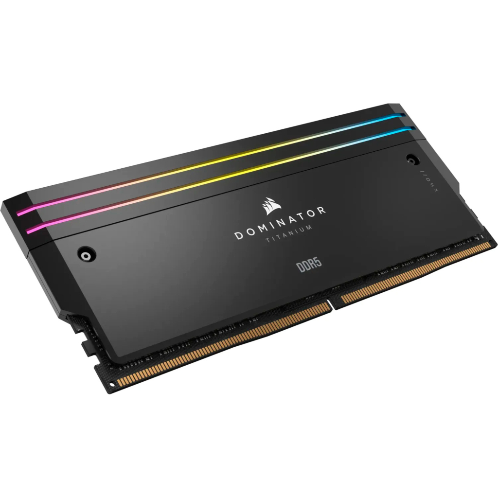 Модуль пам'яті для комп'ютера DDR5 32GB (2x16GB) 6000 MHz Dominator Titanium RGB Corsair (CMP32GX5M2B6000C30) - зображення 3