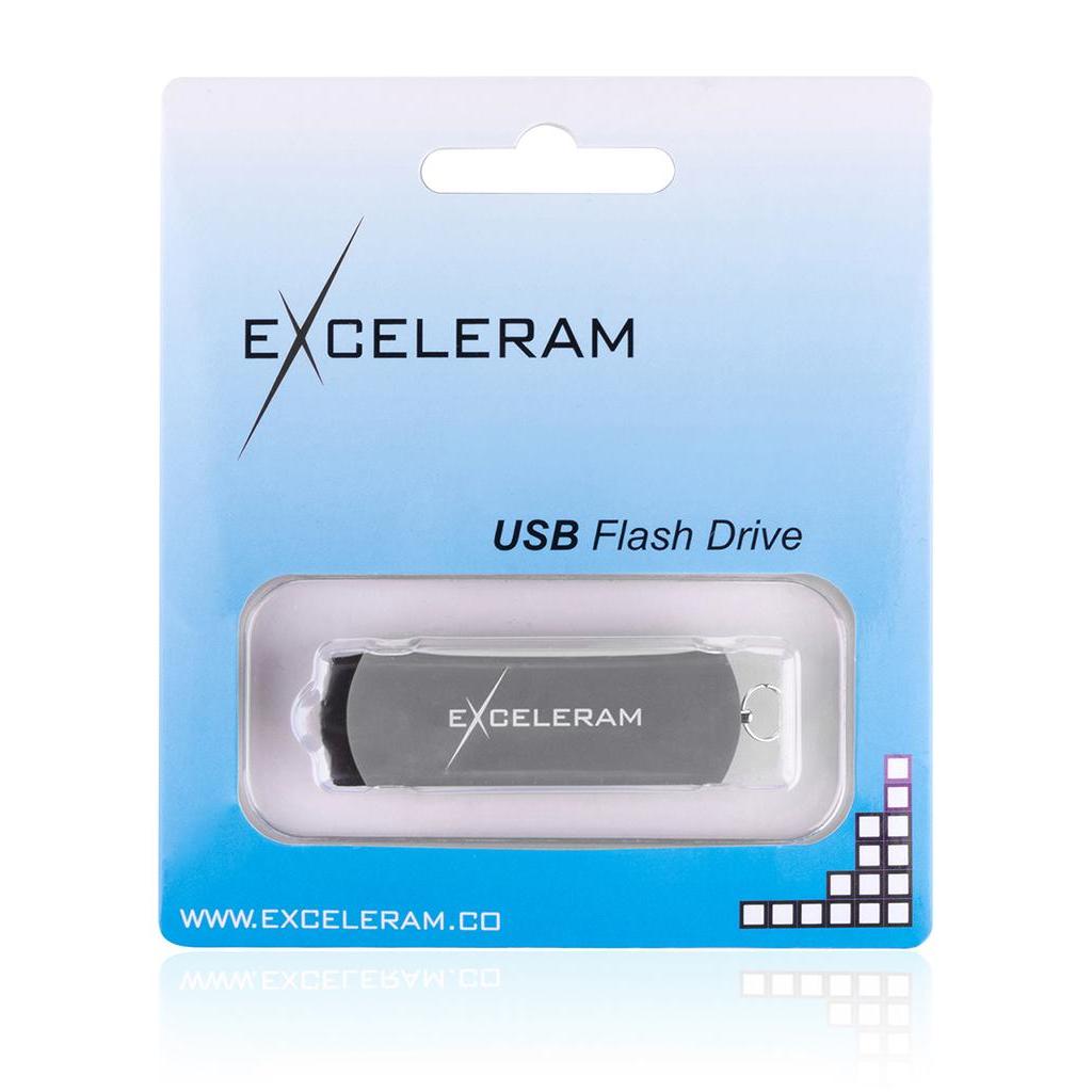 USB флеш накопичувач eXceleram 128GB P2 Series Gray/Black USB 3.1 Gen 1 (EXP2U3GB128) - зображення 8