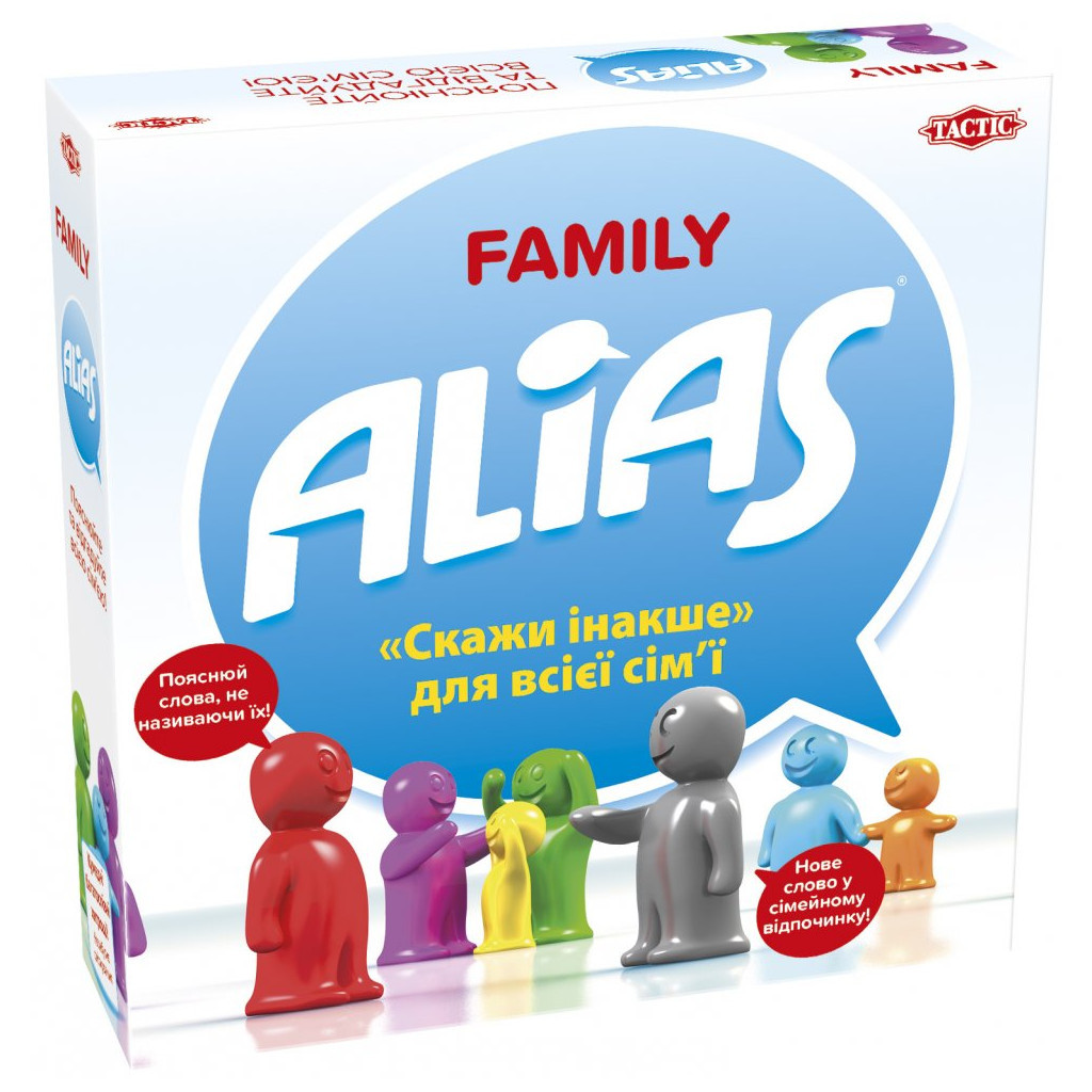 Настільна гра Tactic Семейный Элиас укринский язык (54336) - зображення 1