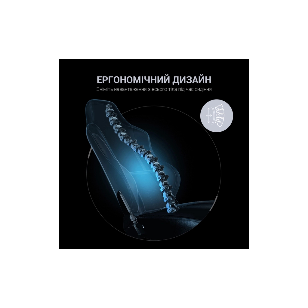 Крісло ігрове Anda Seat Luna Fabric Size L Grey (AD18-44-G-F) - зображення 11