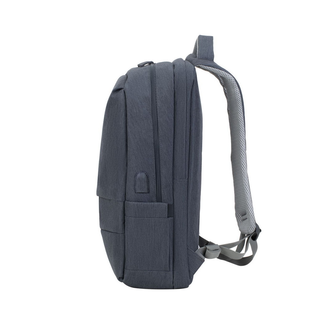 Рюкзак для ноутбука RivaCase 17.3" 7567 Prater, anti-theft (7567DarkGrey) - зображення 5