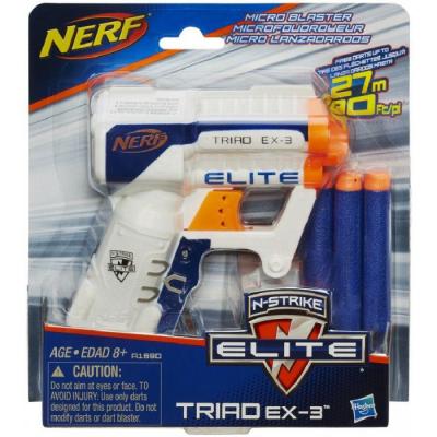 Іграшкова зброя Hasbro Nerf N-Strike Elite Triad EX-3 (A1690E35) - изображение 1