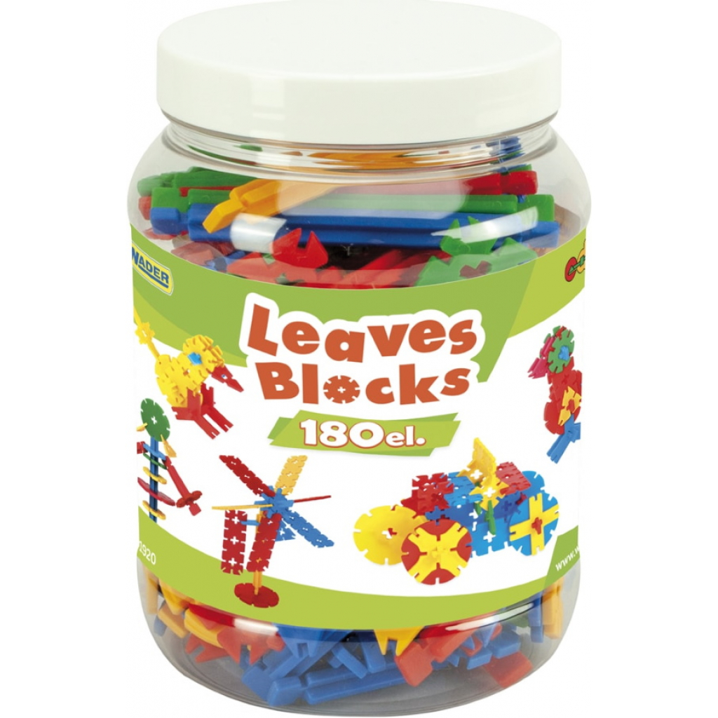 Конструктор Wader Листочки, 180 шт. (41920) - зображення 1