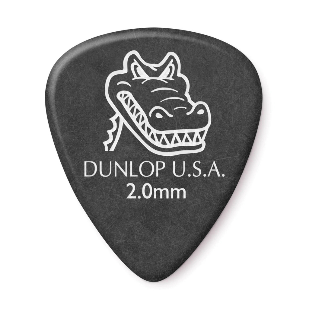Медіатор Jim Dunlop Gator Grip Pick 2.0mm 12 шт. (417P2.0) - зображення 1