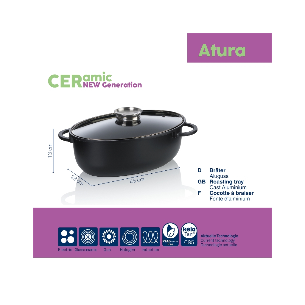 Гусятниця Kela Atura 45х28 см 8 л (15173) - зображення 3