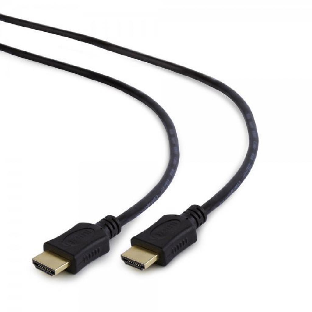 Кабель мультимедійний HDMI to HDMI 1.0m Cablexpert (CC-HDMI4L-1M) - зображення 1