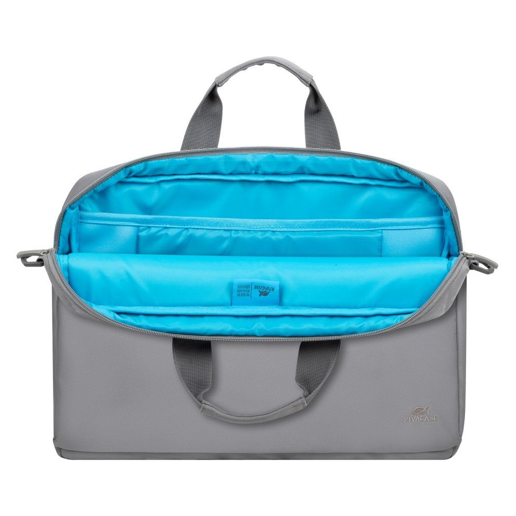 Сумка для ноутбука RivaCase 15.6" 8235 Ulsan Grey (8235Grey) - зображення 5