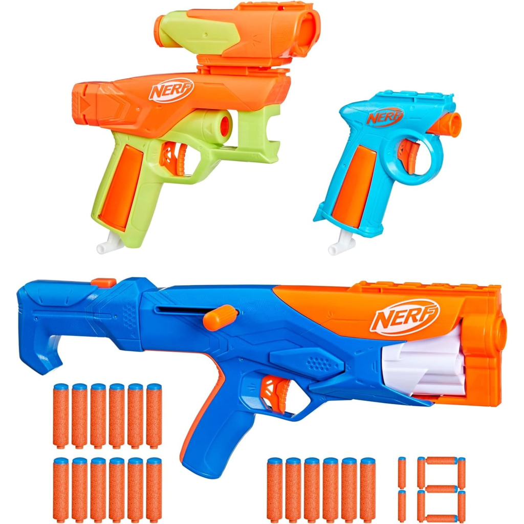 Іграшкова зброя Hasbro Набір бластерів Nerf N Series Gear Up Pack (F8633) - изображение 1