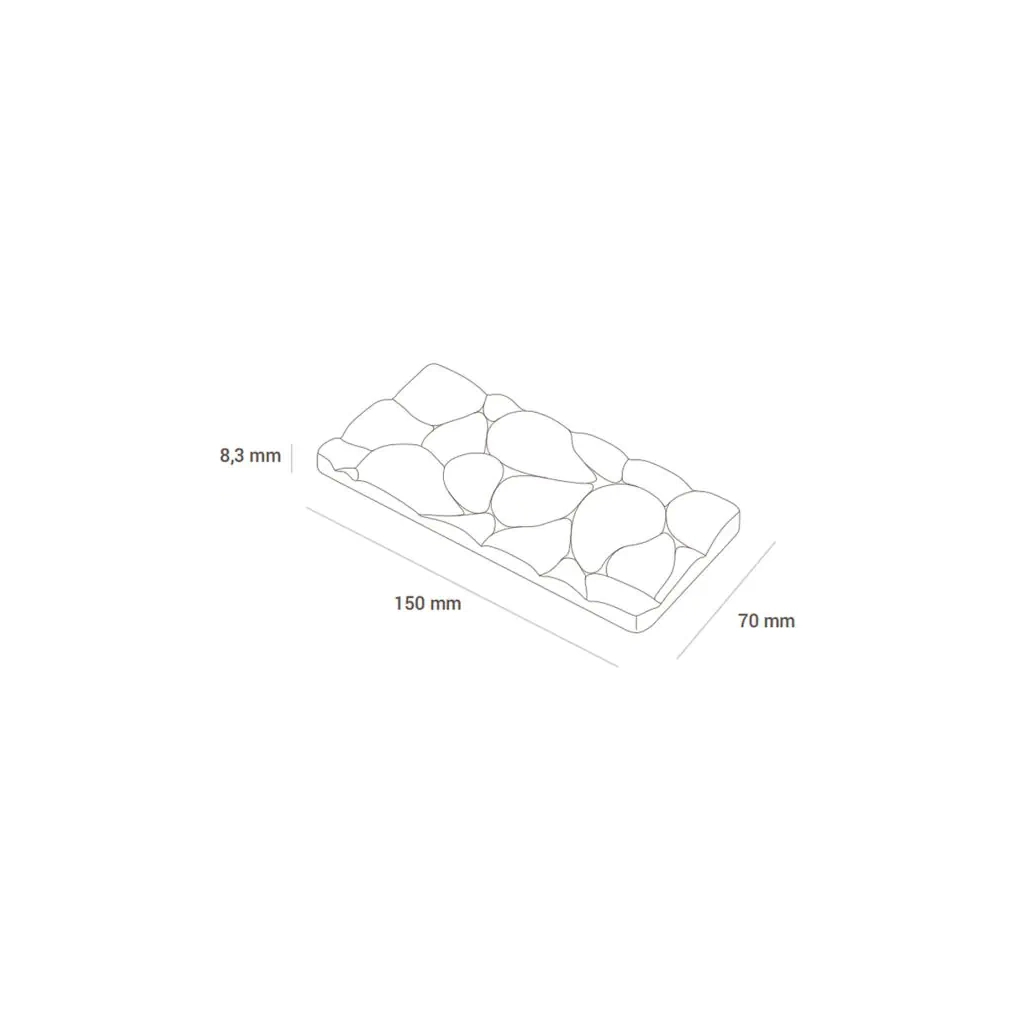 Форма для шоколаду Silikomart Goccia T 150x70 h8 мм 3 шт (CH008) - зображення 3