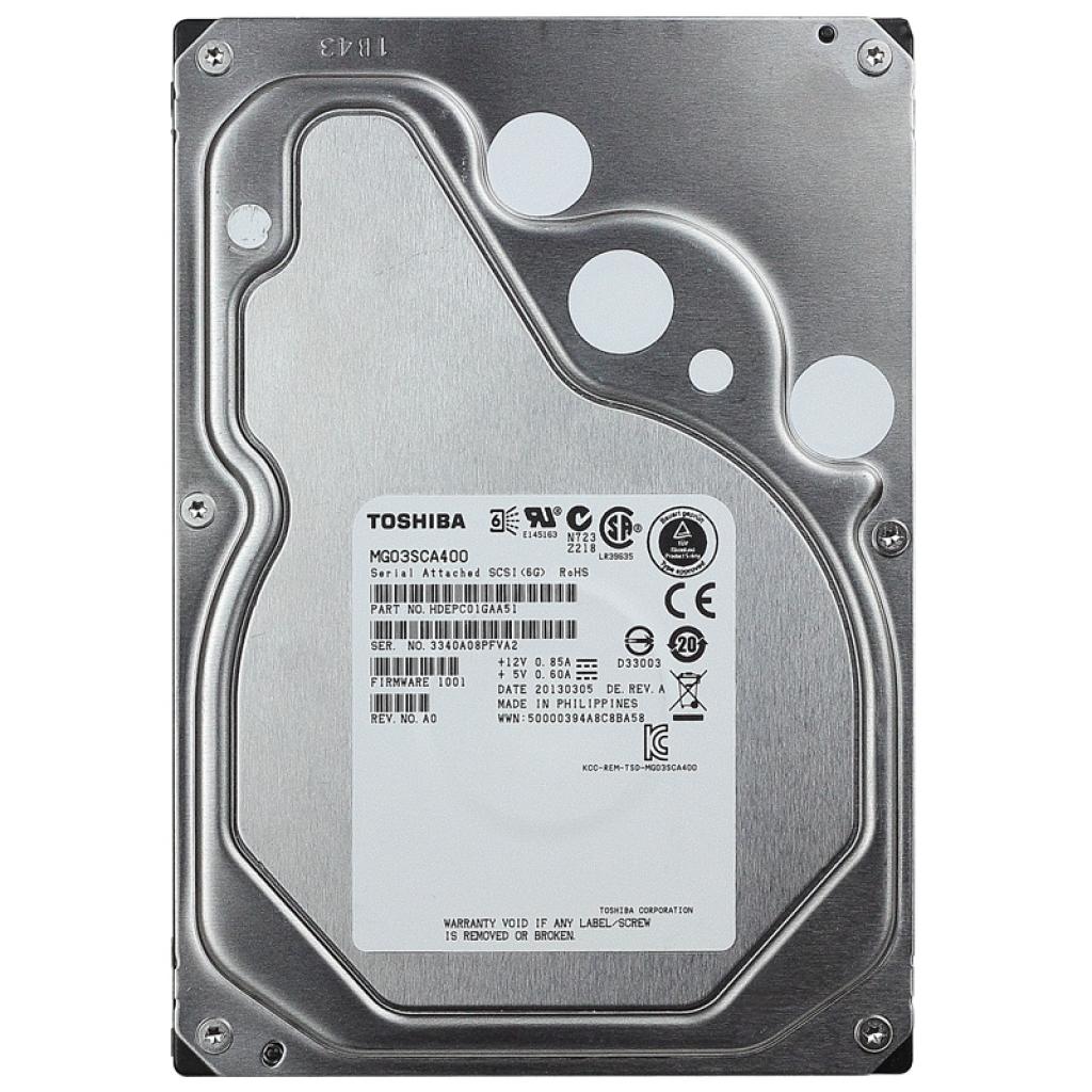 Жорсткий диск для сервера 4TB Toshiba (MG03SCA400) - зображення 1