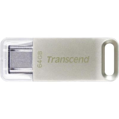 USB флеш накопичувач Transcend 64GB JetFlash 850 Silver USB 3.1 (TS64GJF850S) - зображення 1