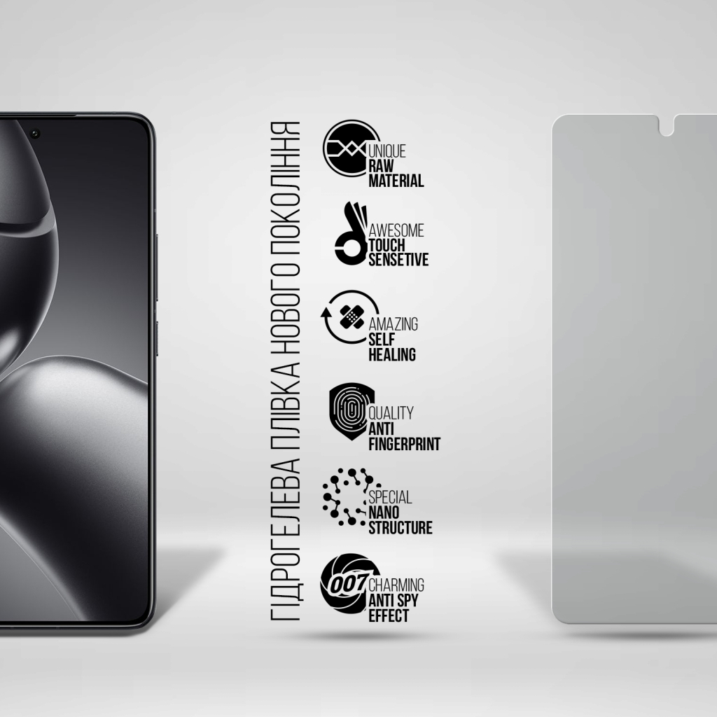 Плівка захисна Armorstandart Anti-spy Xiaomi 14T Pro (ARM79313) - зображення 2