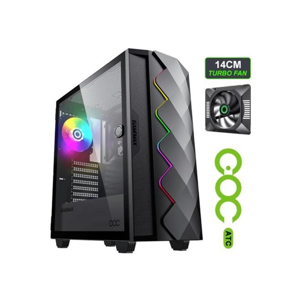 Корпус Gamemax Black Diamond COC - зображення 10