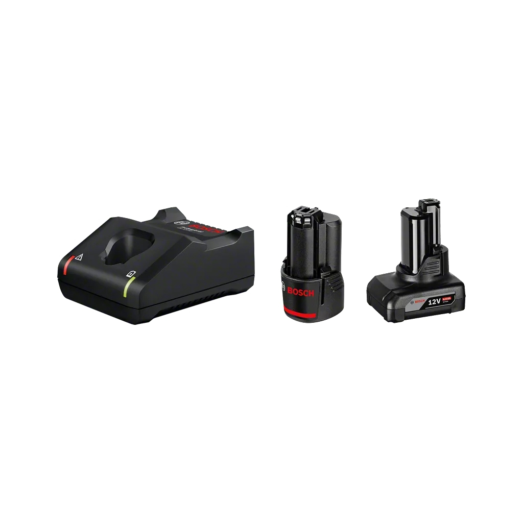 Набір акумулятор + зарядний пристрій Bosch GBA, 18V 1x2Ah, 1х4Ah, ЗП GAL 12V-40 (1.600.A01.NC9) - зображення 2