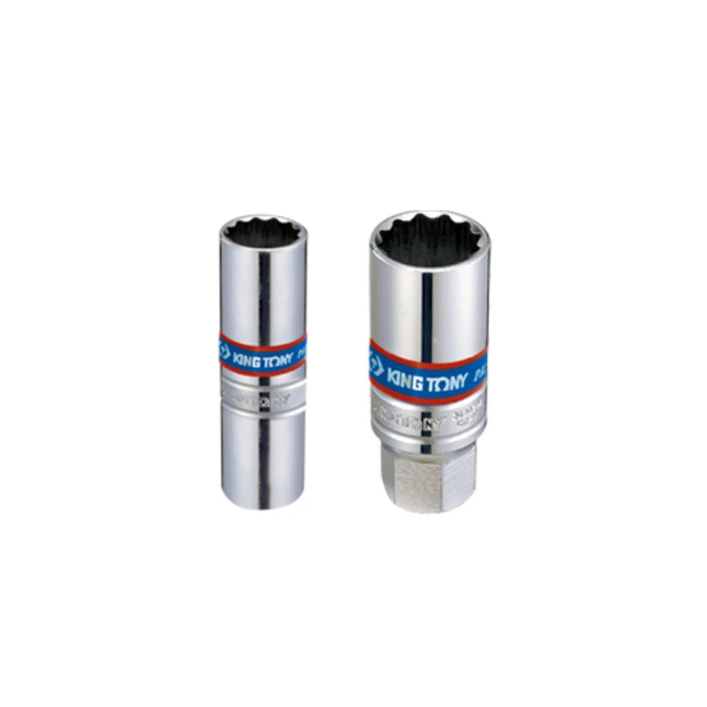 Головка торцева KING TONY свічна 3/8" 14 мм 12-гранна (36A014) - зображення 1
