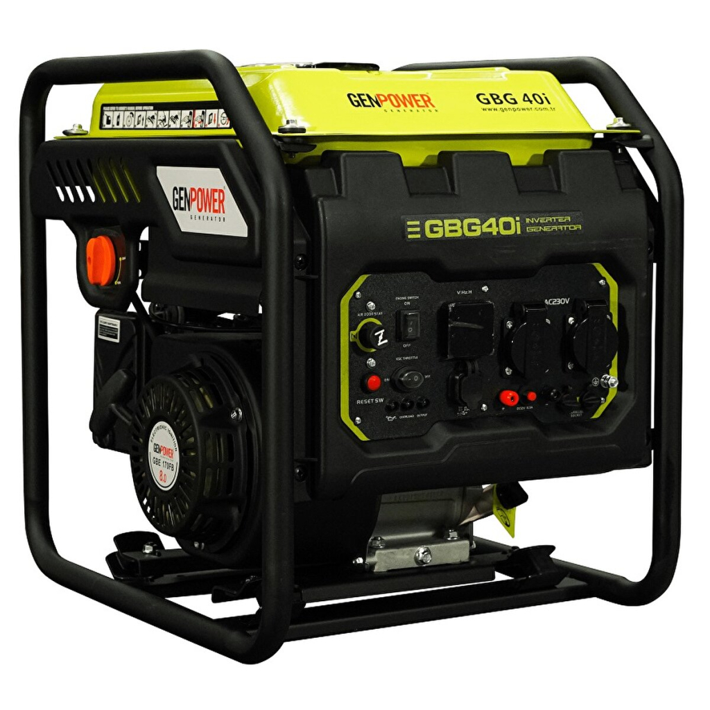 Генератор GenPower інверторний GBG 40I 3.5kVA (4kVA), 230V, 50Hz, 15.0л. (GBG 40I) - изображение 1