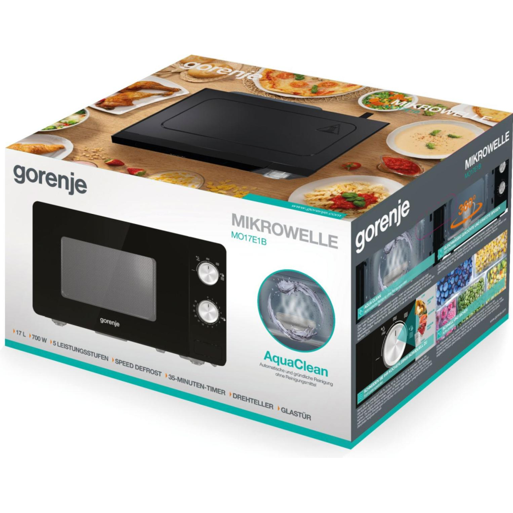 Мікрохвильова піч Gorenje MO17E1B - зображення 6