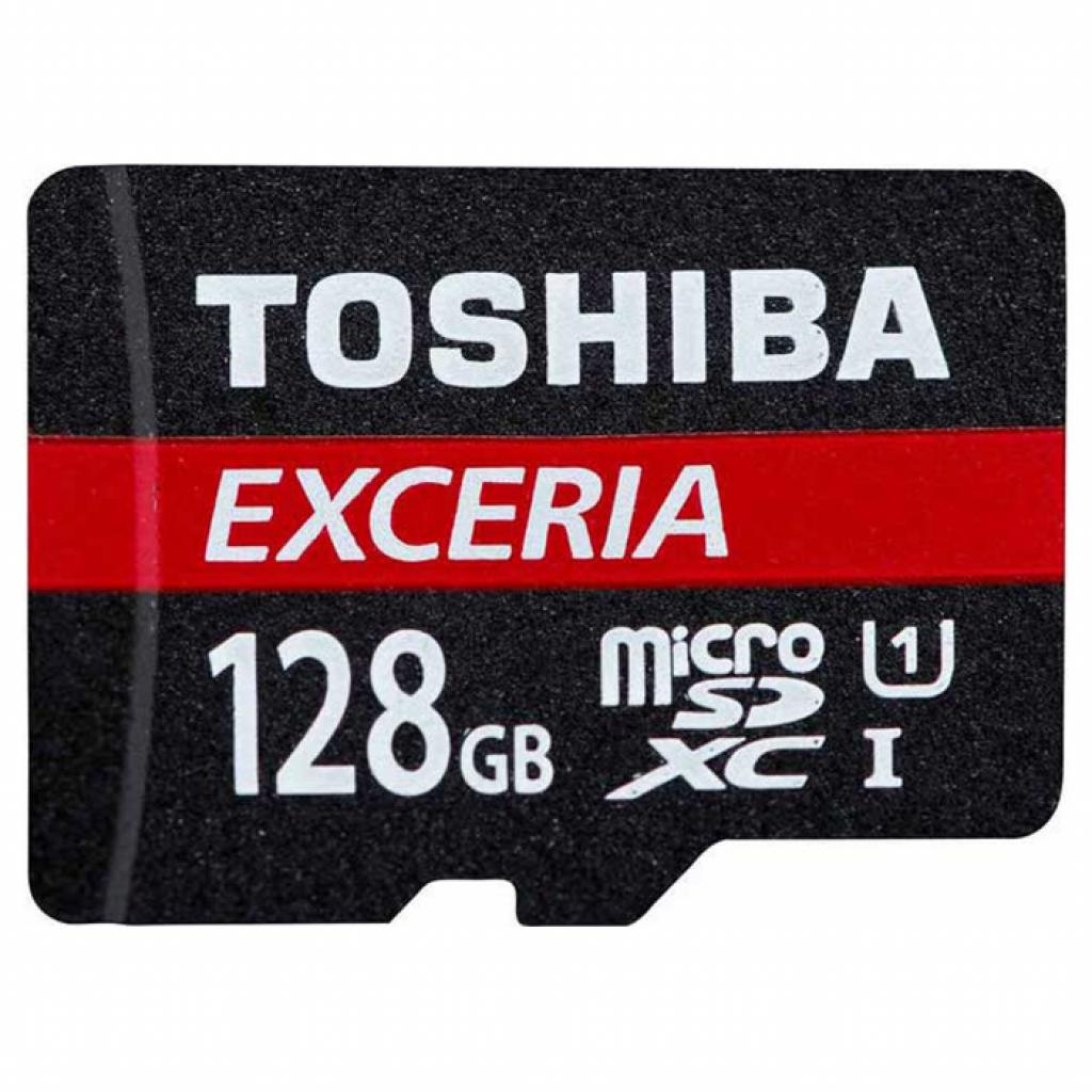 Карта пам'яті Toshiba 128GB microSDXC Class 10 UHS| (THN-M301R1280EA) - зображення 1