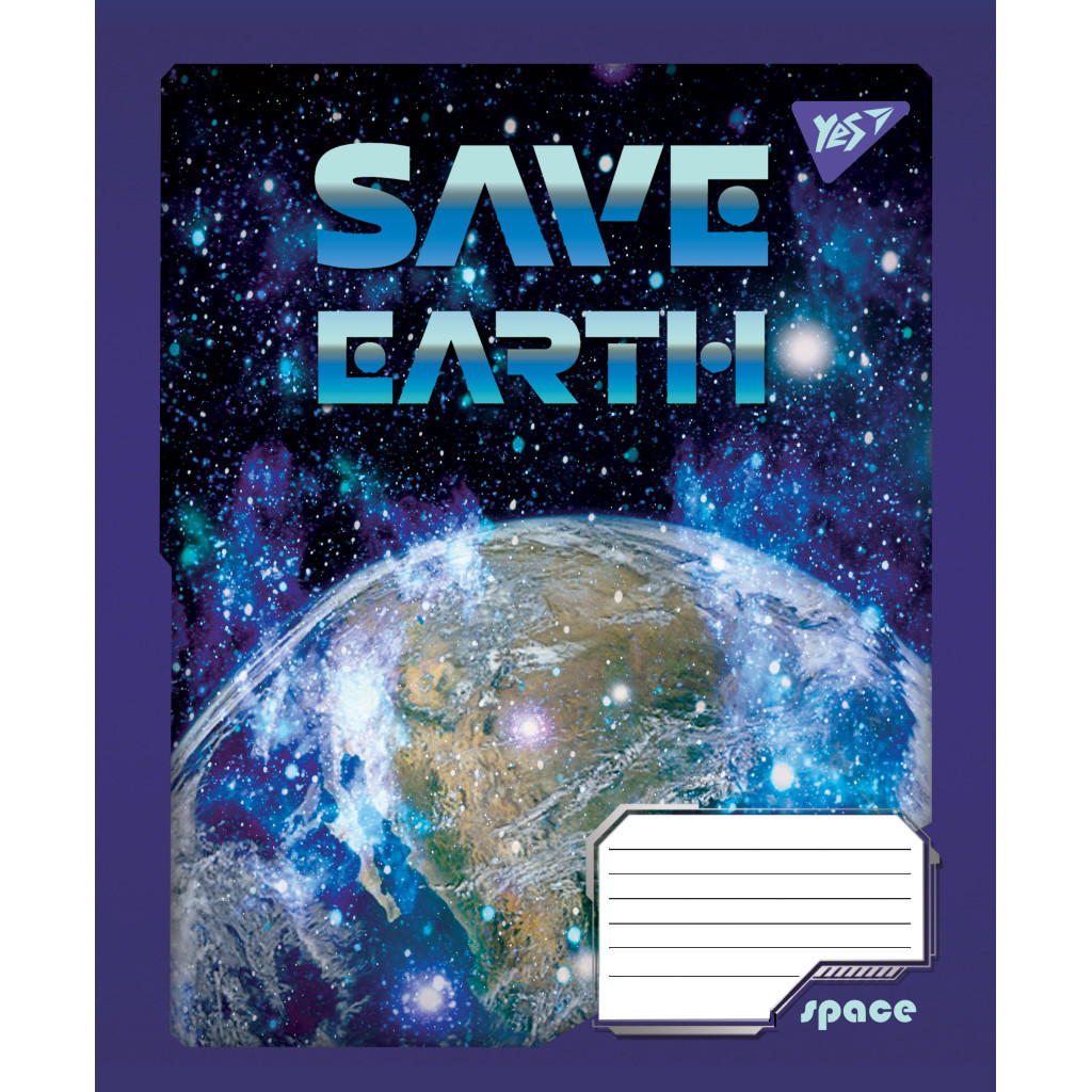 Зошит Yes А5 Space 48 аркушів, лінія (766461) - зображення 5