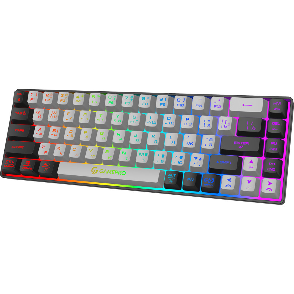 Клавіатура GamePro GK935 Wireless LED Black - зображення 3