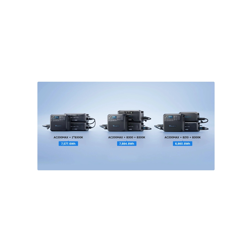 Додаткова батарея для зарядної станції BLUETTI B300K 2764.8Wh (B300K) - изображение 8