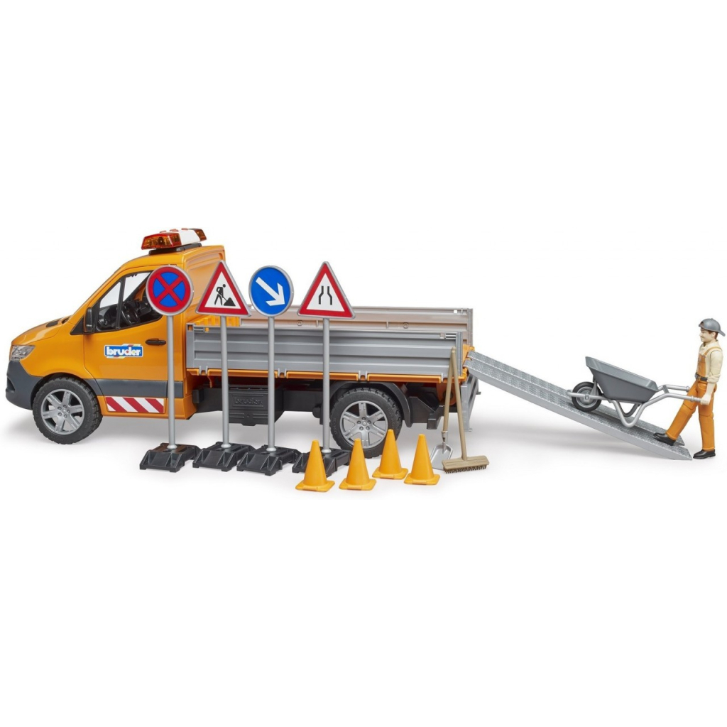Спецтехніка Bruder MB Sprinter дорожня служба (02677) - зображення 2