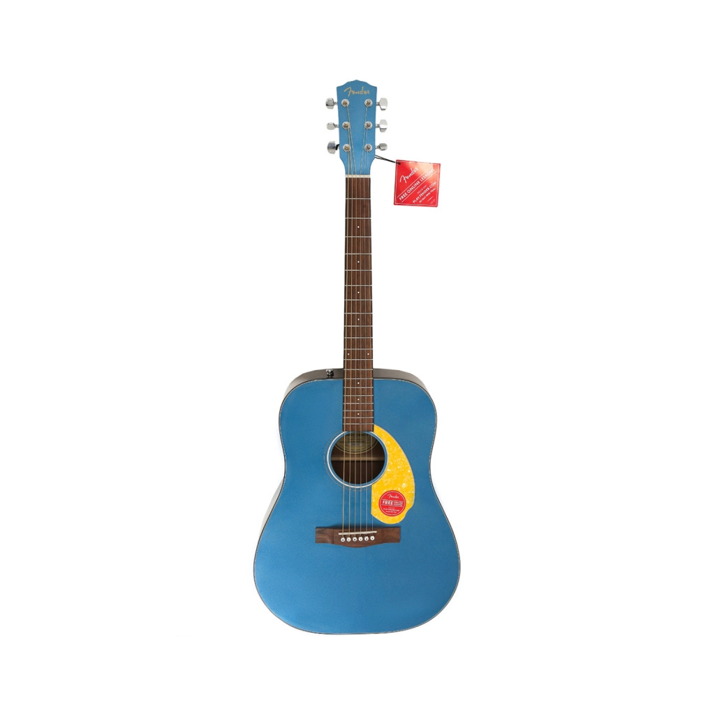 Гітара акустична Fender CD-60S Blue Pearl w/Yellow Pickguard (236278) - зображення 1