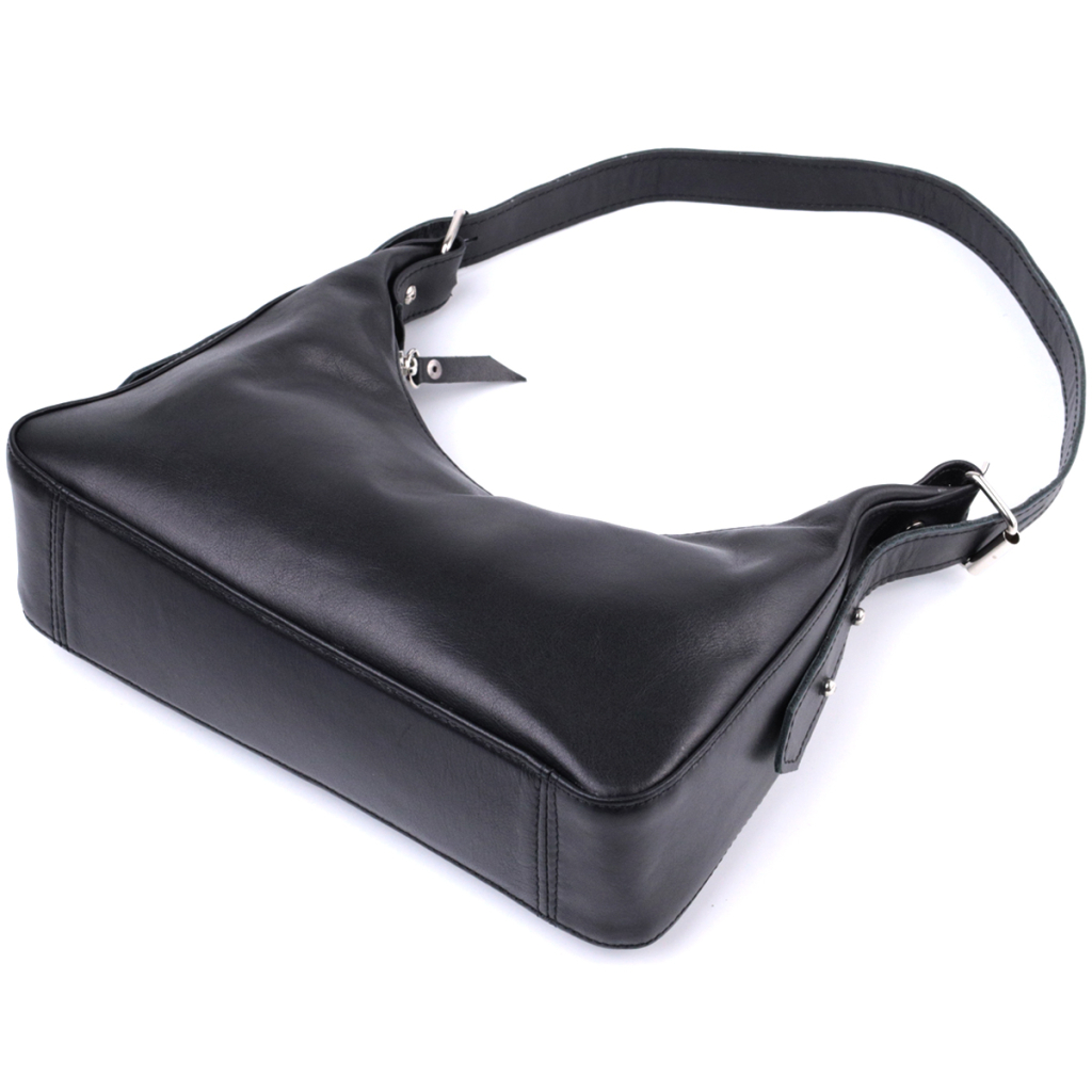 Сумка Shvigel З натуральної шкіри Чорна (22834) - зображення 6