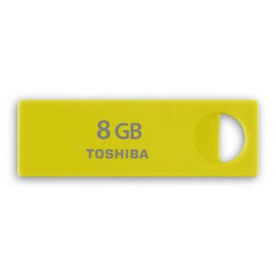 USB флеш накопичувач Toshiba 8GB Enshu Yellow USB 2.0 (THNU08ENSYELL(BL5)) - зображення 1