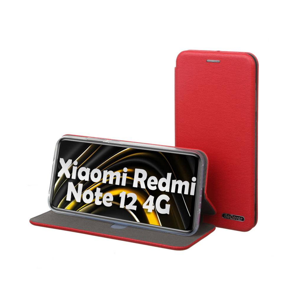 Чохол до мобільного телефона BeCover Exclusive Xiaomi Redmi Note 12 4G Burgundy Red (709057) - зображення 6