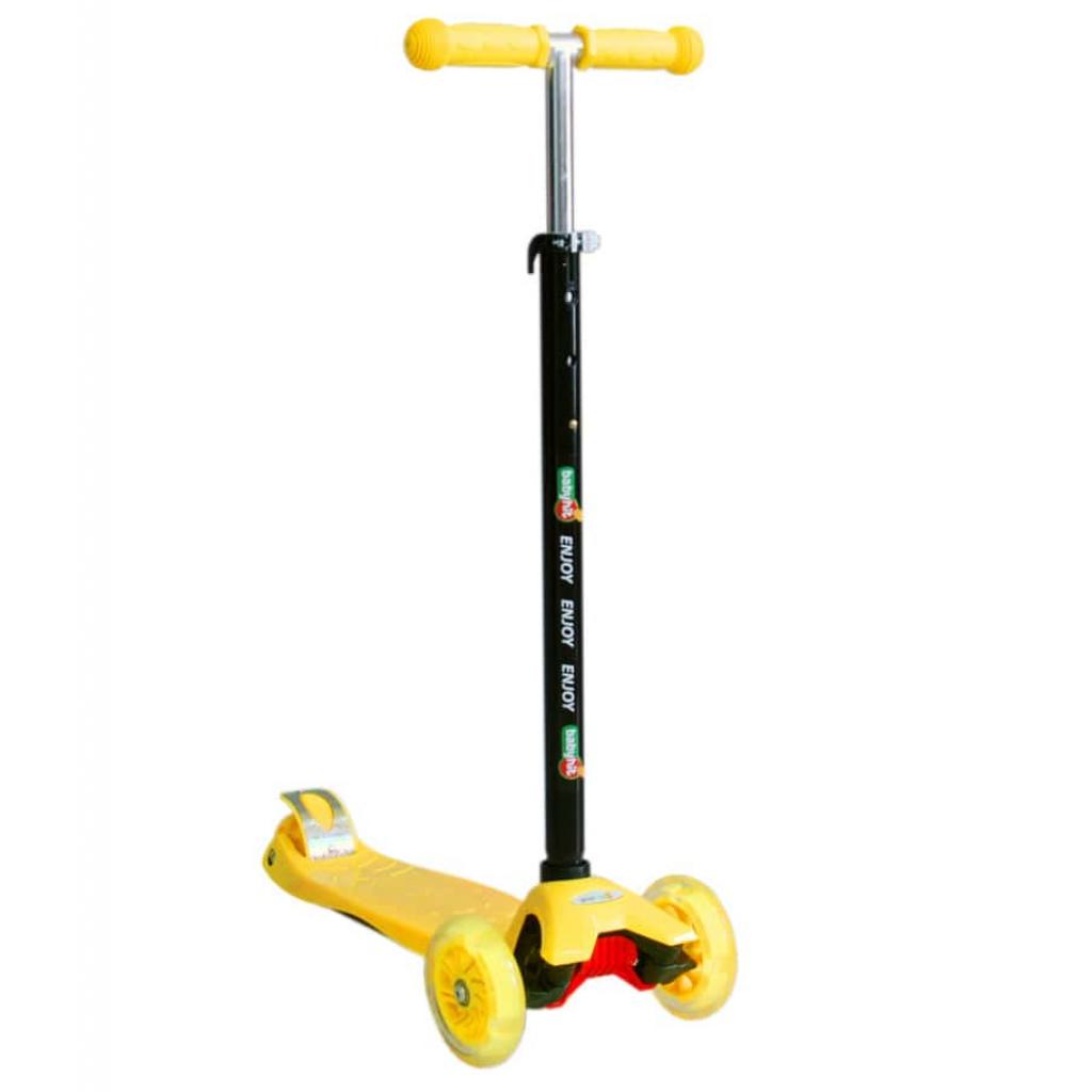 Самокат BabyHit Enjoy Yellow (14115) - зображення 1