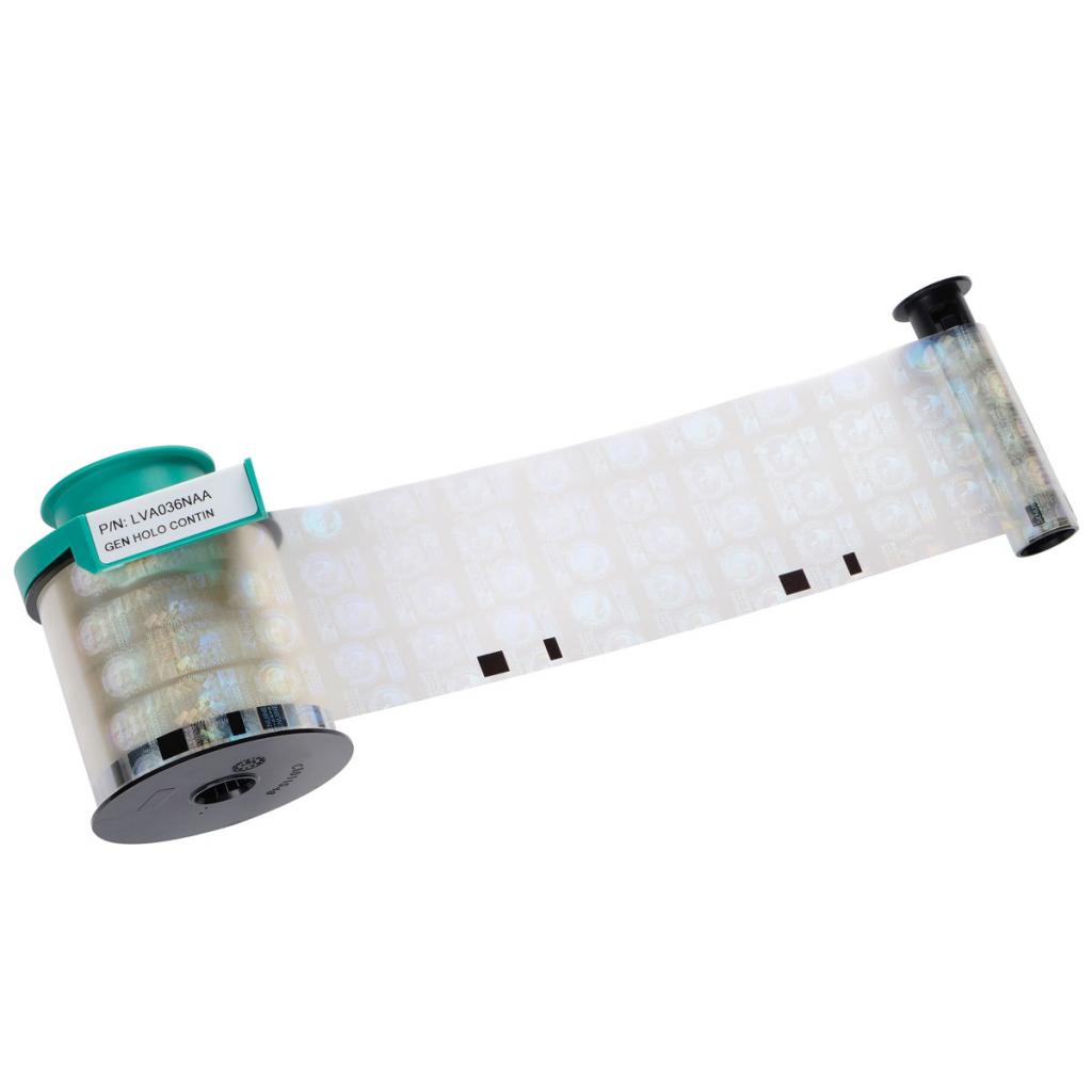 Ріббон Evolis з голограмою у вигляді глобусів, 1200 відбитків (LVA036NAA) - зображення 2