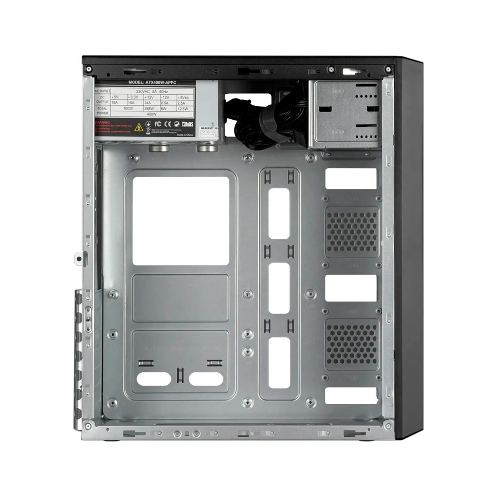 Корпус Prologix E125 400W Black - зображення 4