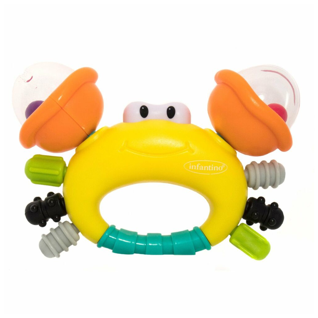 Брязкальце Infantino Містер Краб з прорізувачем (304889I) - зображення 1