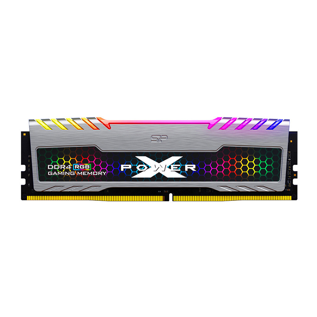 Модуль пам'яті для комп'ютера DDR4 16GB 3200 MHz XPOWER Turbine RGB Silicon Power (SP016GXLZU320BSB) - зображення 1