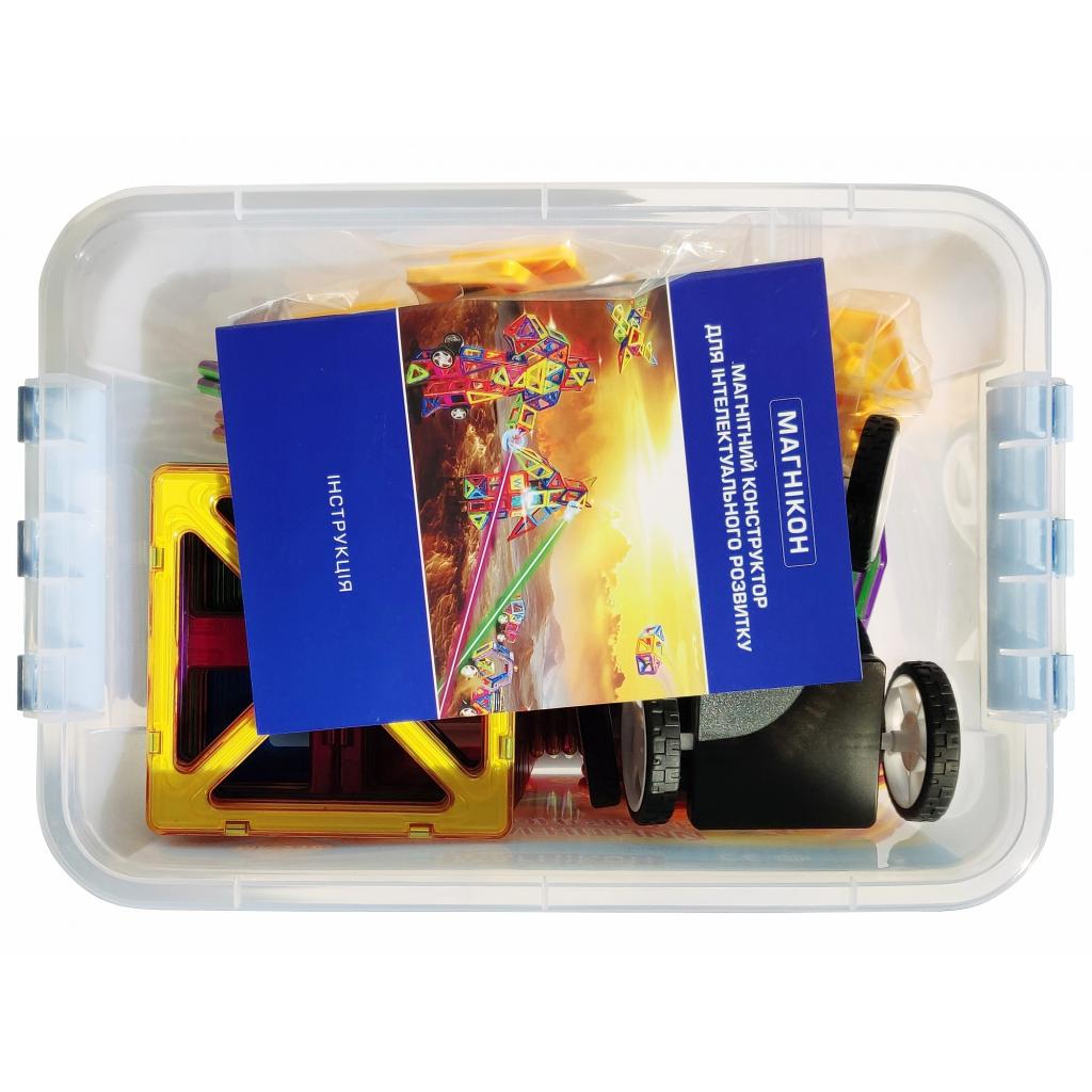 Конструктор Магнікон 218 деталей Plastic box (MK-218) - зображення 4