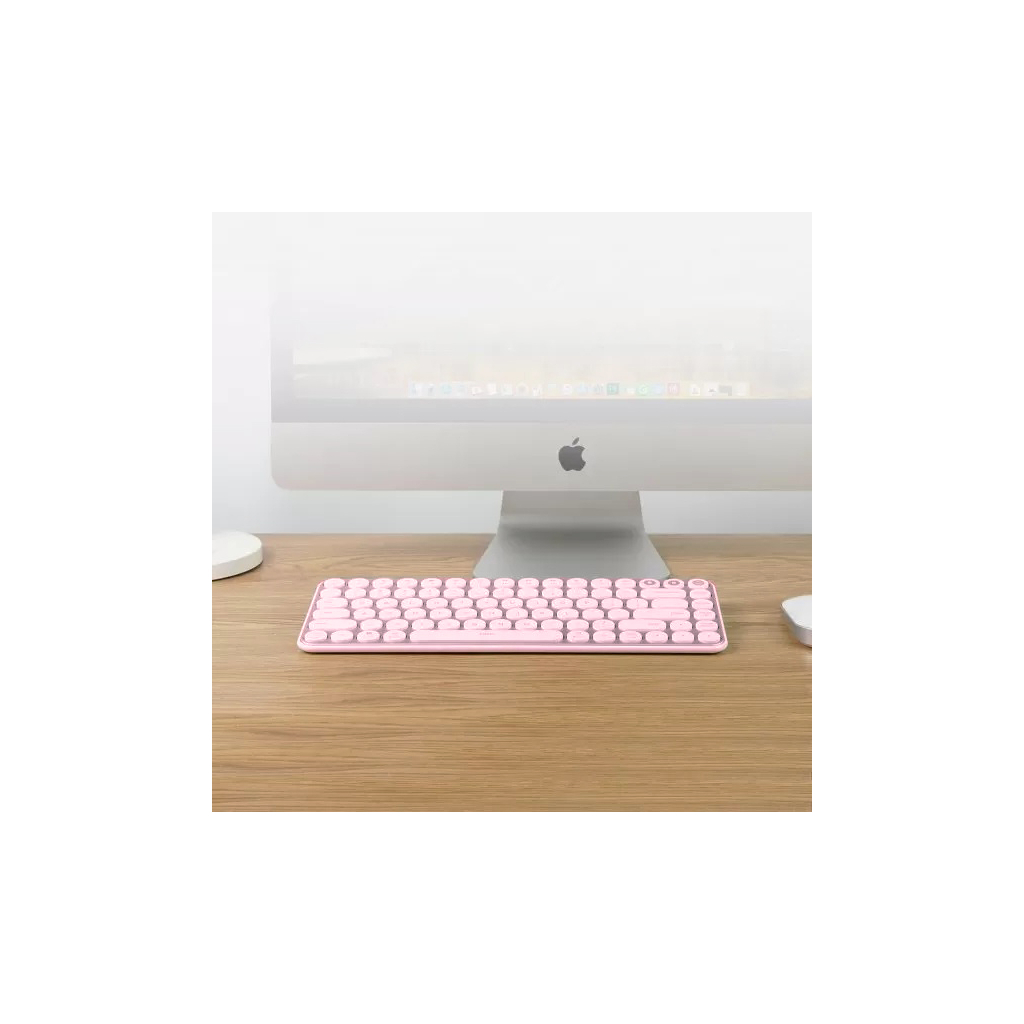 Клавіатура Xiaomi MiiiW AIR85 Bluetooth/Wireless Pink - зображення 4