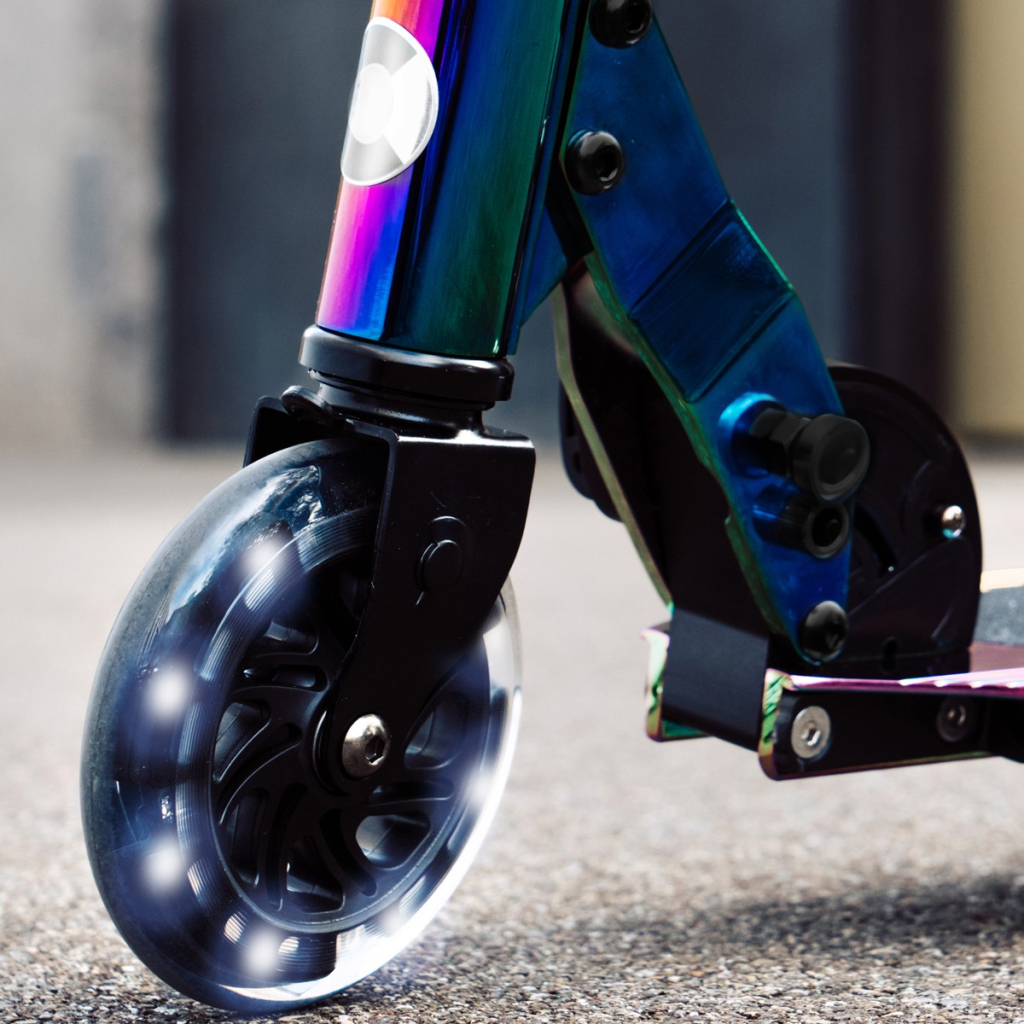 Самокат Micro Sprite LED Неохром (SA0237) - зображення 7