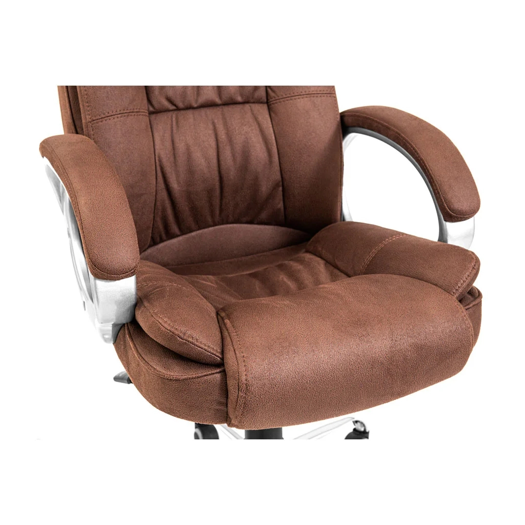 Офісне крісло Richman Каліфорнія Ю Хром П2 M-2 (Anyfix) Мустанг Кофе (R00000049579) - зображення 7