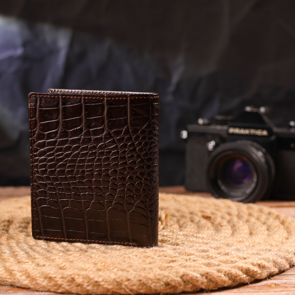 Портмоне Canpellini З натуральної шкіри Коричневе (21496) - зображення 9