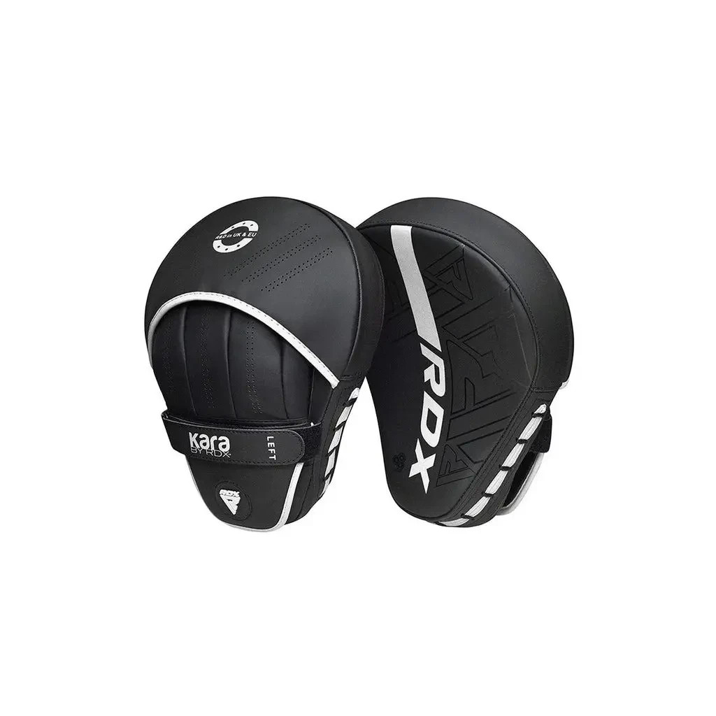 Лапи боксерські RDX F6 Kara Matte White (FPR-F6MW) - зображення 1