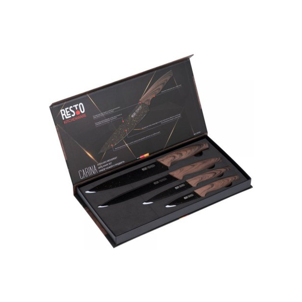 Набір ножів Resto Carina 4 предмети (95501) - зображення 1