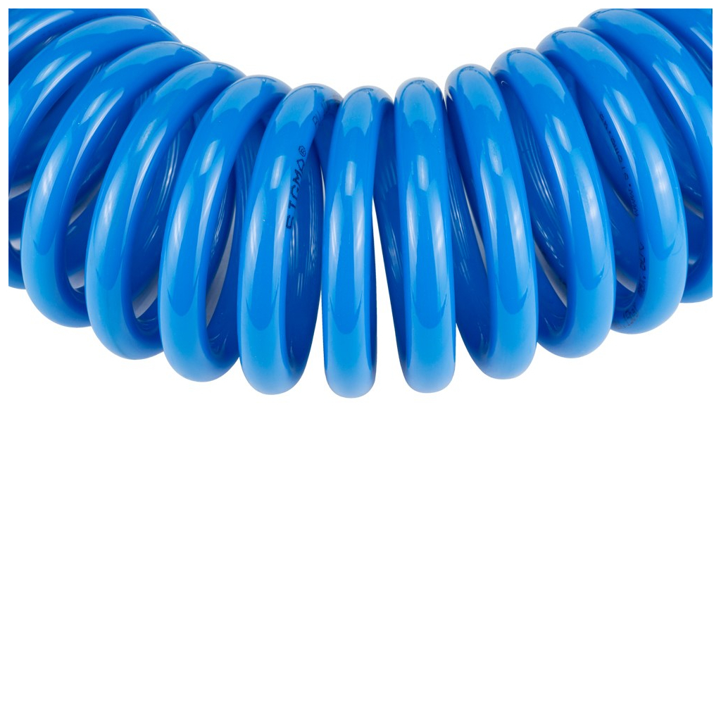 Пневматичний шланг Sigma спіральний поліуретановий (PU) 10м 8x12мм (7012221) - изображение 2