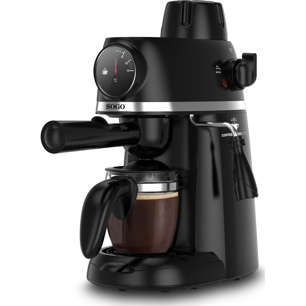 Ріжкова кавоварка еспресо SOGO CAF-SS-7645 - зображення 5
