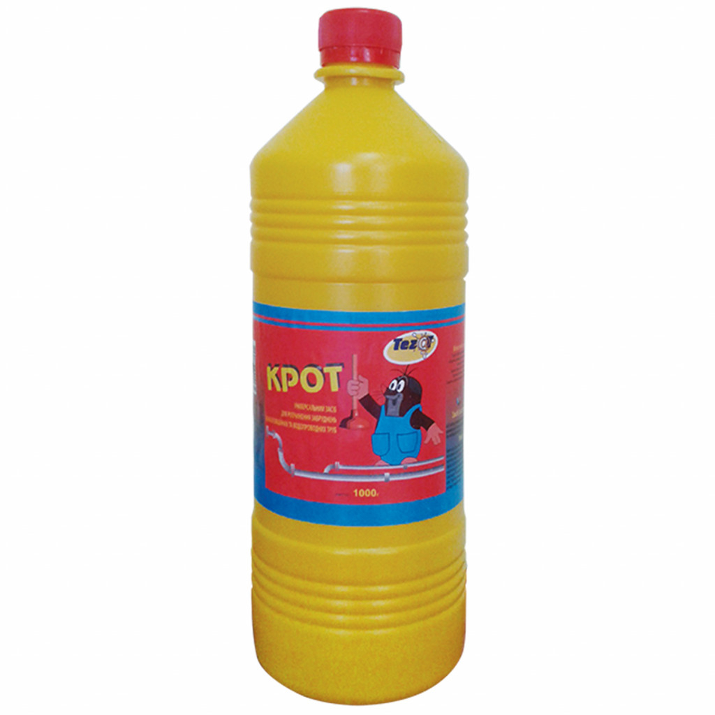 Засіб для прочищення труб Tezat Кріт 1 кг (4820179990478) - зображення 1