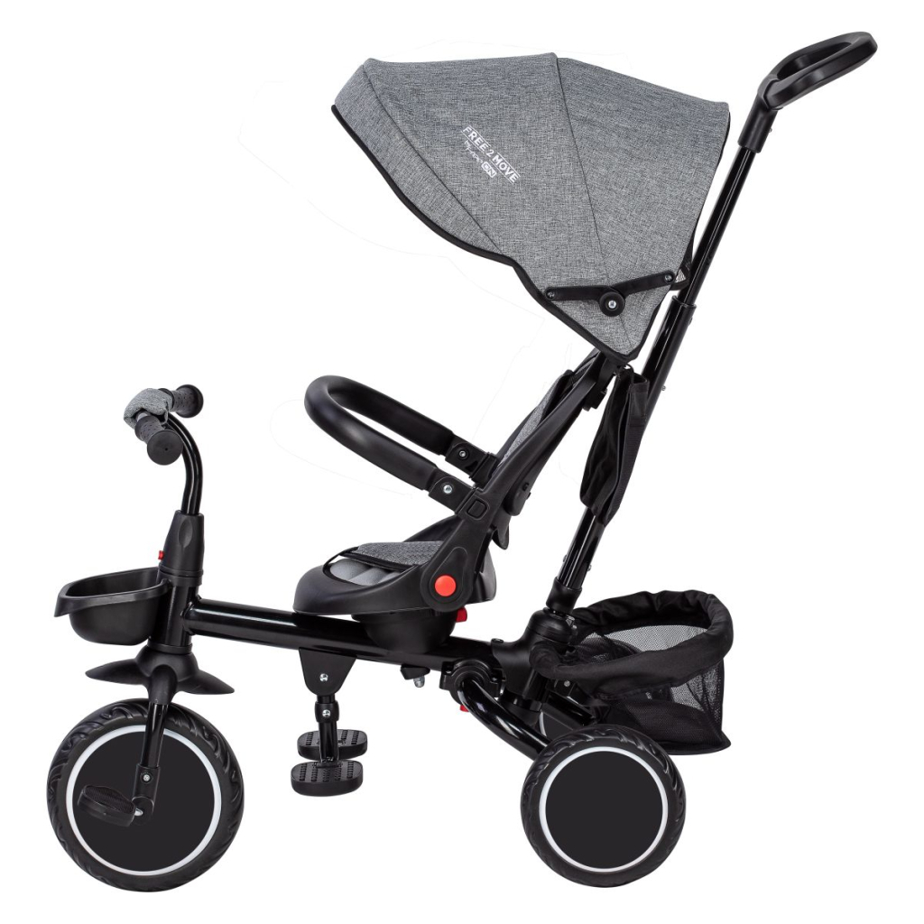 Дитячий велосипед FreeON Free2Move ELIPSO black grey (81590) - зображення 4