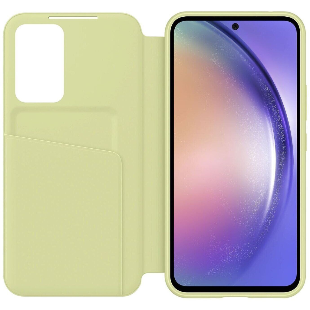 Чохол до мобільного телефона Samsung Smart View Wallet Case Galaxy A54 (A546) Lime (EF-ZA546CGEGRU) - зображення 4