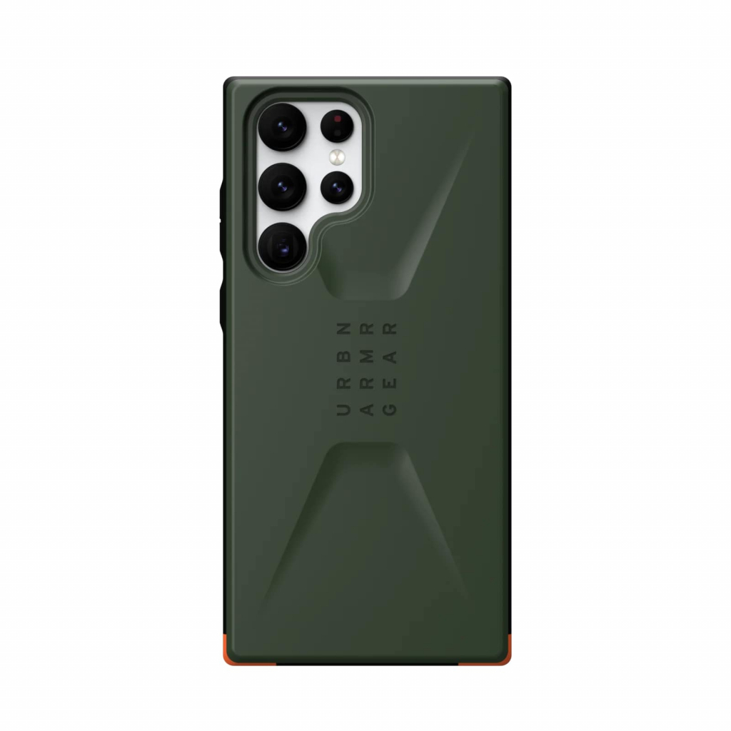 Чохол до мобільного телефона UAG Samsung Galaxy S22 Ultra Civilian, Olive (21344D117272) - зображення 5