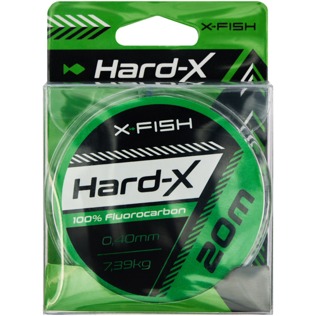 Флюорокарбон X-Fish Hard-X 20m (clear) 0.40mm 7.39kg (1917.03.88) - зображення 2