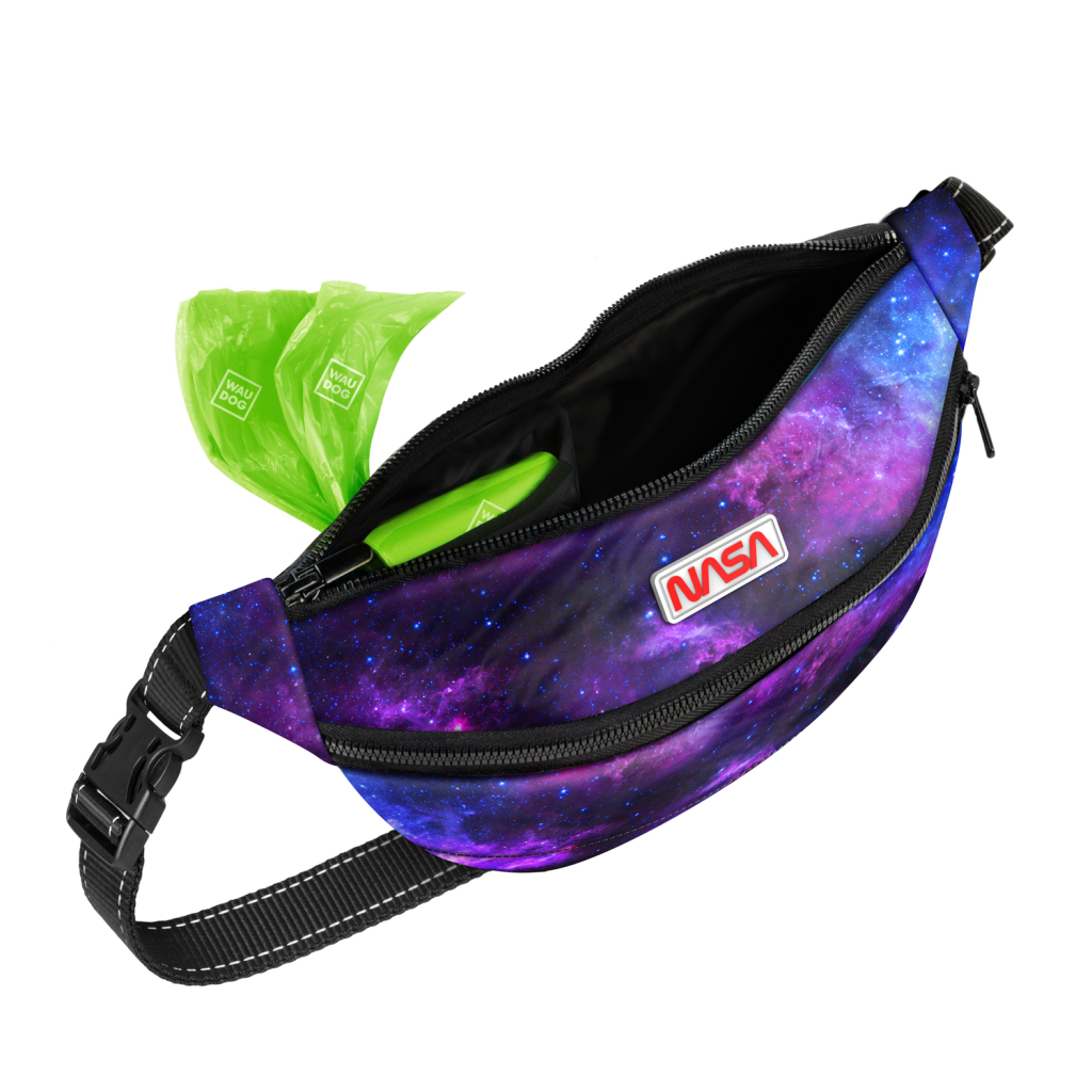 Поясна сумка-бананка для собак WAUDOG Family "NASA21" 33х17х10 см (363-0148) - зображення 4